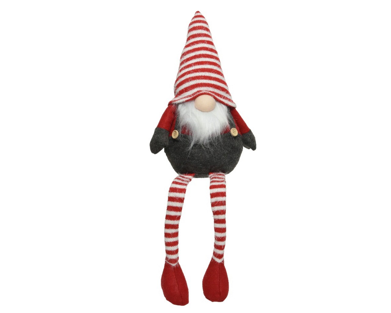 Decoratiune luminoasa Gnome, Lumineo, 11x18x55 cm, poliester, rosu - imagine 4